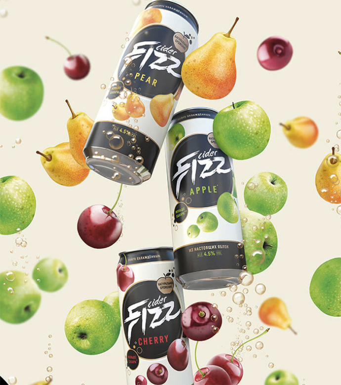  «Лидское пиво» начало выпускать сидр FIZZ в жестяных банках