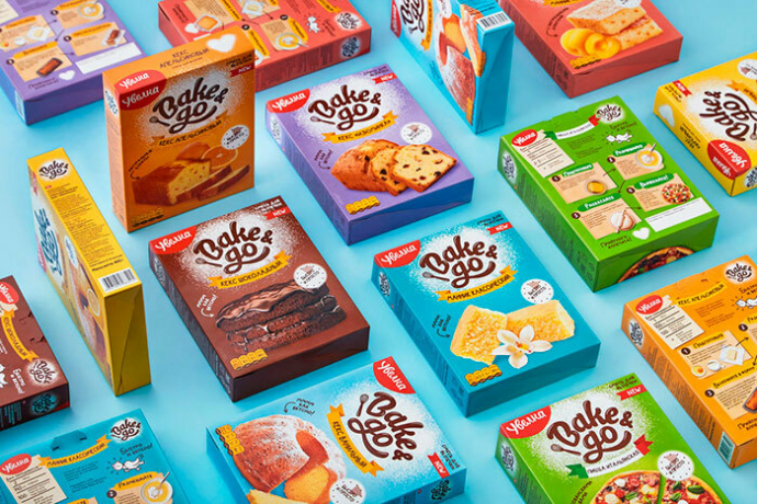 Bake&Go: новый бренд смесей для выпечки для «Увелки»
