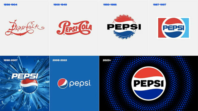  Pepsi представила новый логотип и брендинг, который походж на версию 1990-х годов
