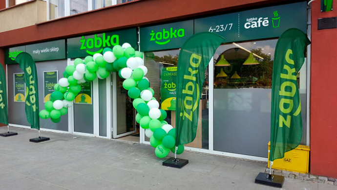  как росла сеть магазинов Żabka история развития