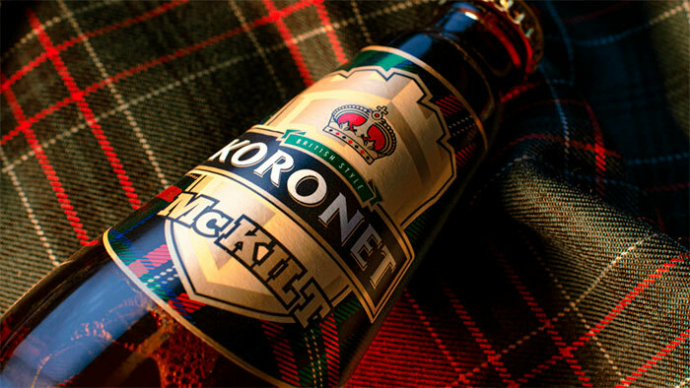  KORONET McKilt — новый сорт в премиальной линейке «Лидского пива»