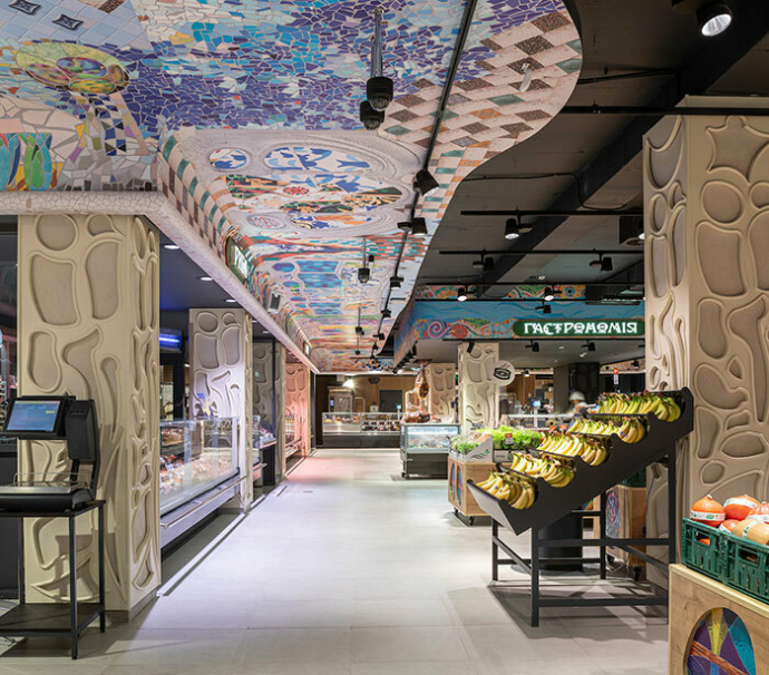  сеть «Сільпо» открыла супермаркет в стиле испанского архитектора Антонио Гауди