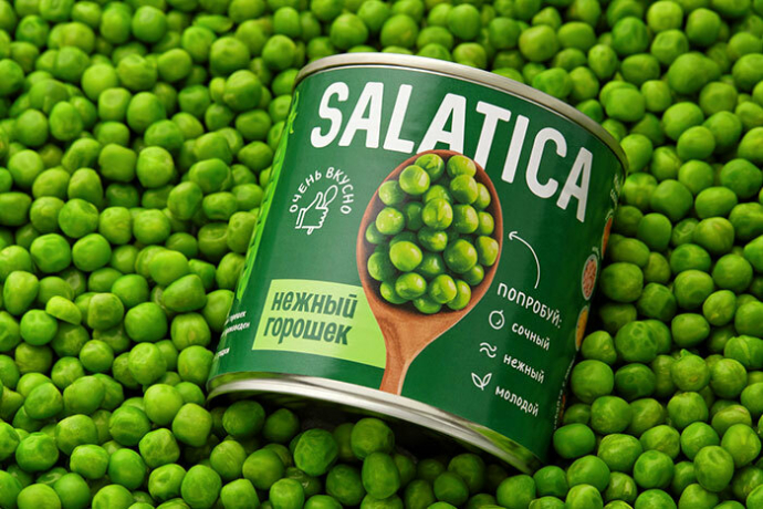  Новая торговая марка консервированных овощей Salatiсa