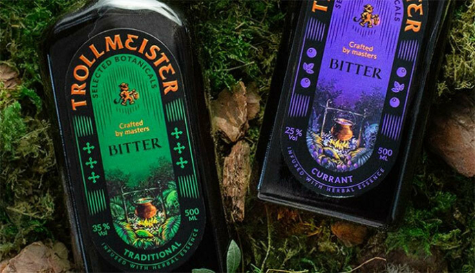  Новая линейка крепких напитков – биттеров – от завода «Бульбашъ» под названием Trollmeister