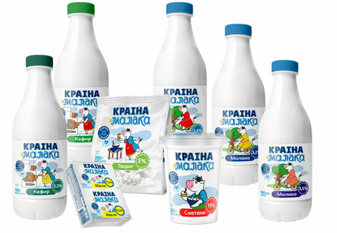  «Краіна малака» — новыая линейка продукции от Мозырских молочных продуктов