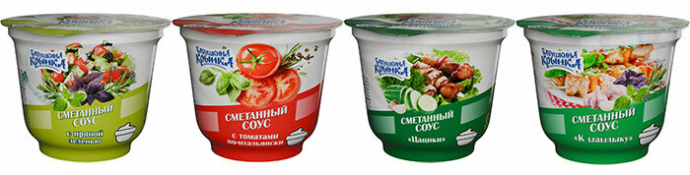 «Бабушкина крынка» расширила линейку сметанных соусов