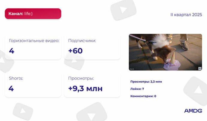  Обзор YouTube-каналов белорусских брендов за II квартал 2025