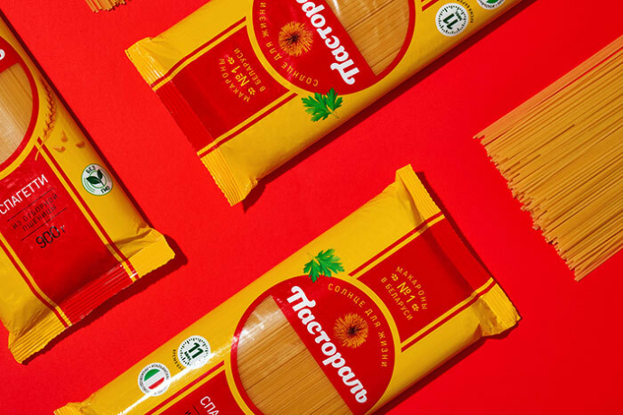 Борисовский комбинат хлебопродуктов провел ребрендинг макарон «Пастораль»