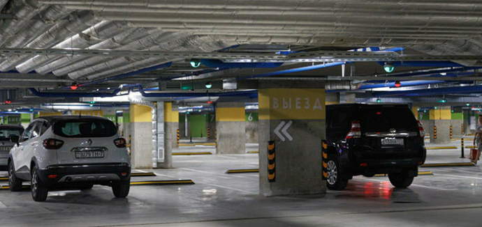 ТРЦ «ЧЕРВЕНСКИЙ» ввел оплату за подземный паркинг