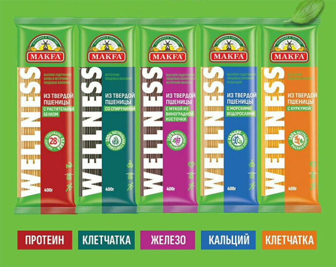  Компания MAKFA представила новинку &ndash; макароны с биоактивными веществами
