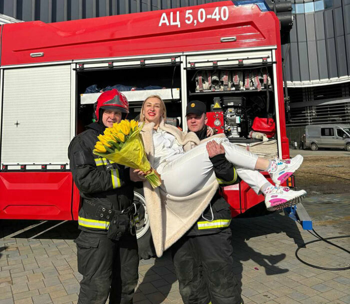  MODUM в коллаборации с МЧС и RTL Alliance устроил праздник в центре Минска накануне 8 марта