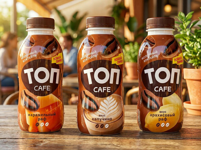  Линейка молочных коктейлей &laquo;ТОП Cafe&raquo;