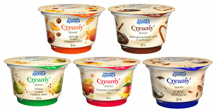  &laquo;Бабушкина крынка&raquo; представила линейку густых йогуртов Creamy