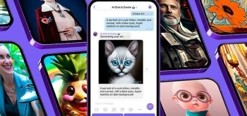 В Viber появился чат-бот, который генерирует тексты и изображения на основе искусственного интеллекта