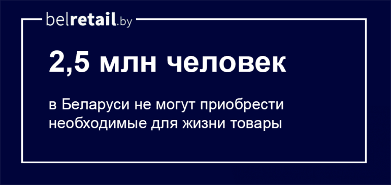 Каждому четвертому беларусу не хватает средств на основные нужды