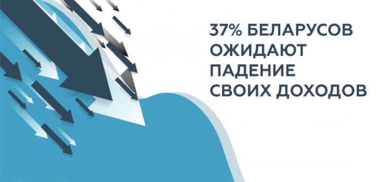 Более трети беларусов ожидают падение своих доходов в ближайшие месяцы