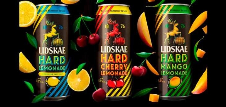 ОАО «Лидское пиво» вывело на рынок новую категорию пивных напитков Hard Lemonade