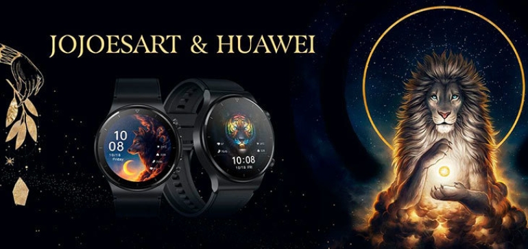 Huawei представили шесть новых дизайнов циферблатов для смарт-часов в стиле fantasy