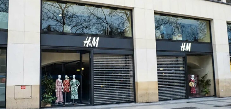 H&M закроет каждый пятый магазин в Великобритании